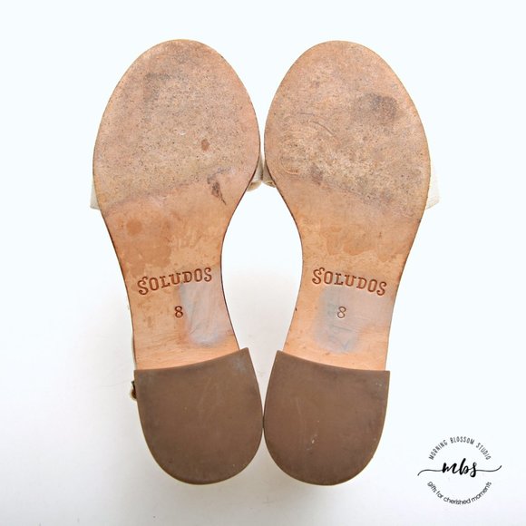 Soludos Capri Pom Pom Heel Sandals - Picture 12 of 14